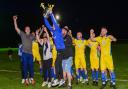 Celebrations, as Ventnor lift the cup