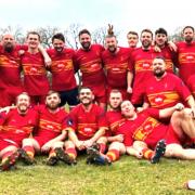 Thee Isle of Wight RFC side who faced Christchurch on Saturday.