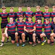 Ryde School with Upper Chine's rugby sevens team won the Bournemouth Sevens Tournament.