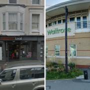 Sainsbury's, Ryde, and Waitrose, East Cowes.