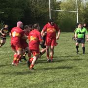 IWRFC in action against Eastleigh