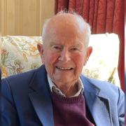 Richard Francis Dabell on his 99th birthday