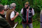 The charity clay pigeon shoot. Picture by Laura Holme,