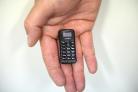 A tiny mobile phone that had been smuggled into the prison.