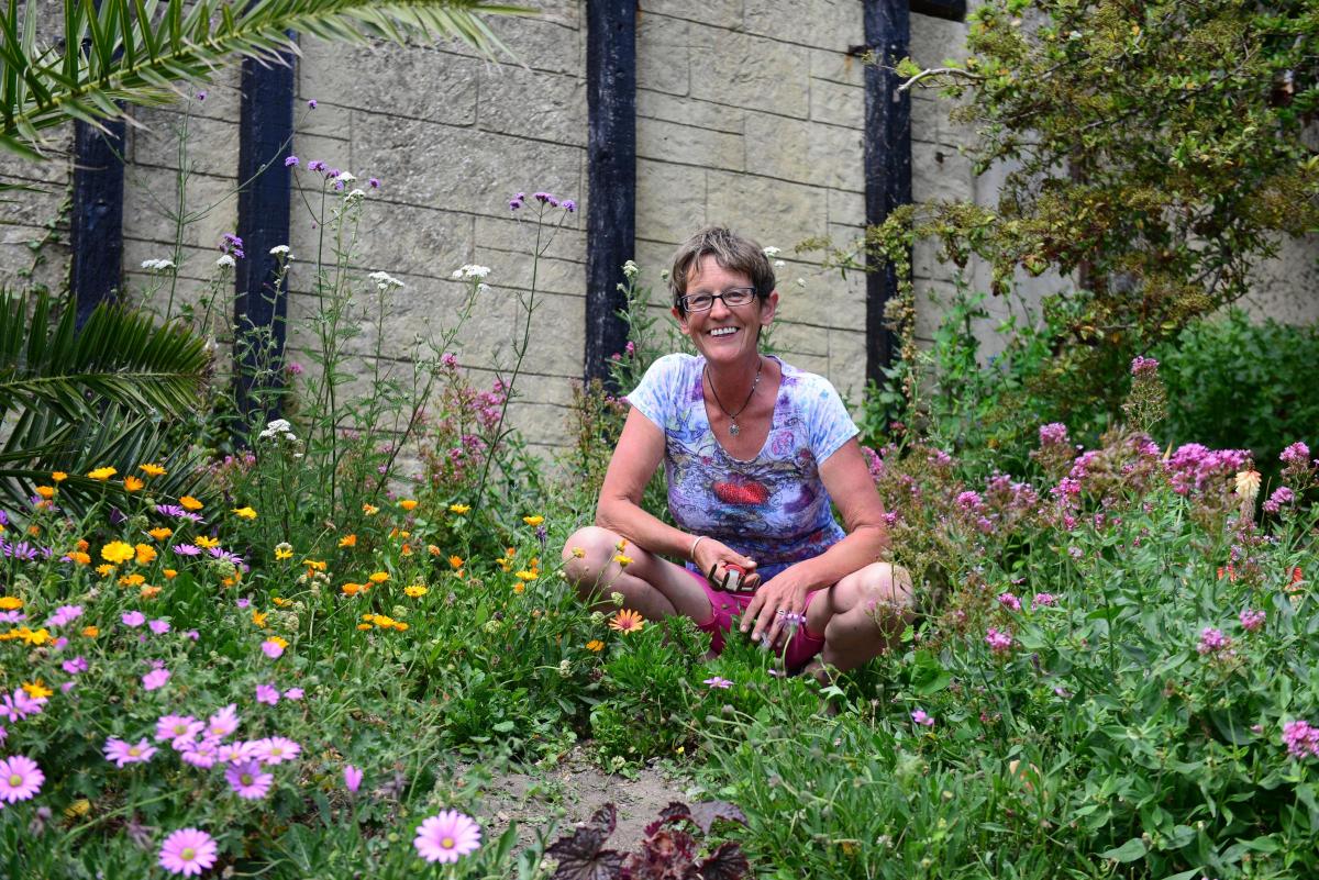 ventnor's 'flower fairy' is transforming the town's green spaces