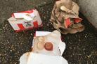 KFC rubbish