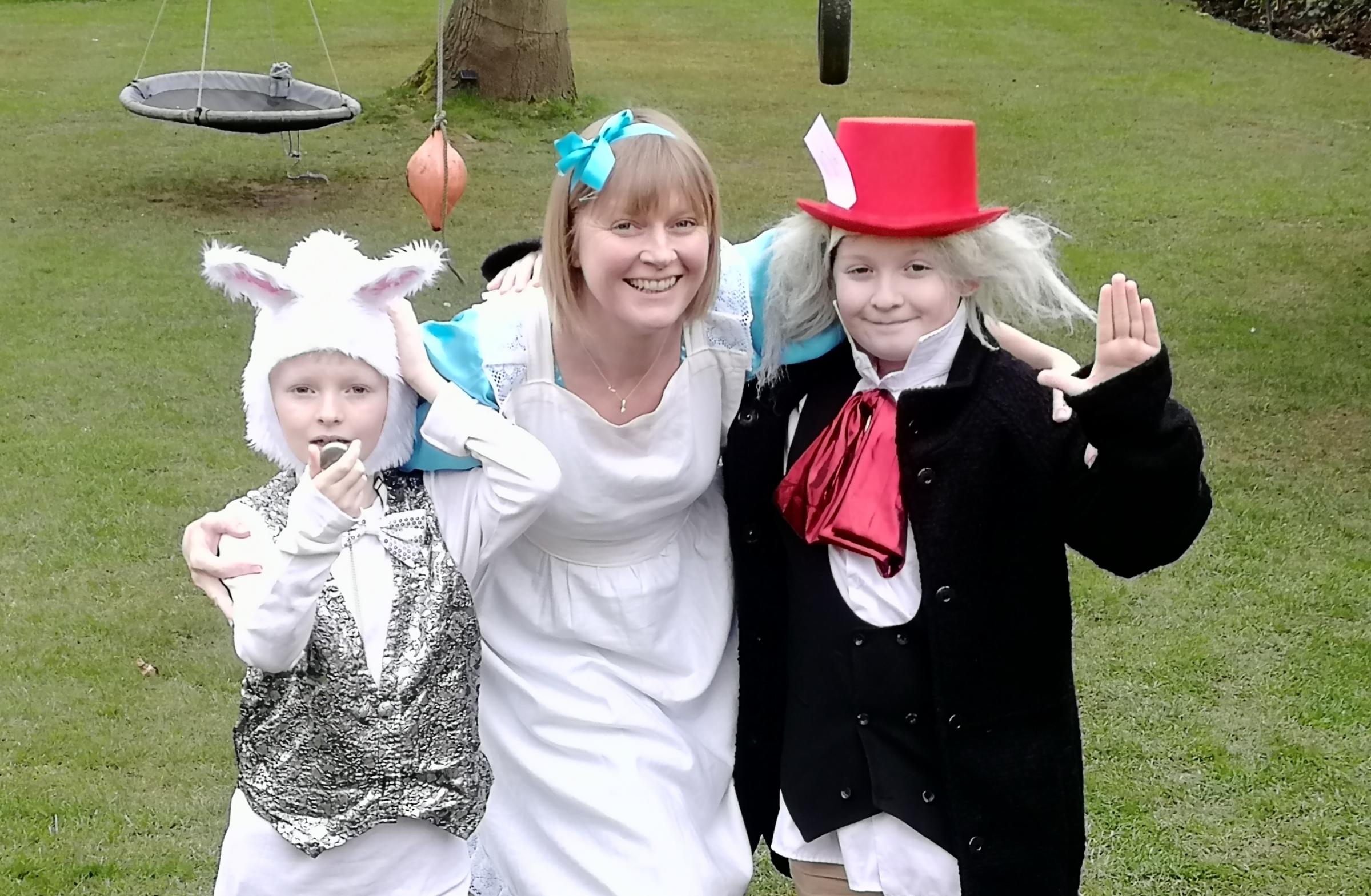 Isle of Wight County Press: Alice in Wonderland comes to life, Croquet, Rose painting and a tea party galore!