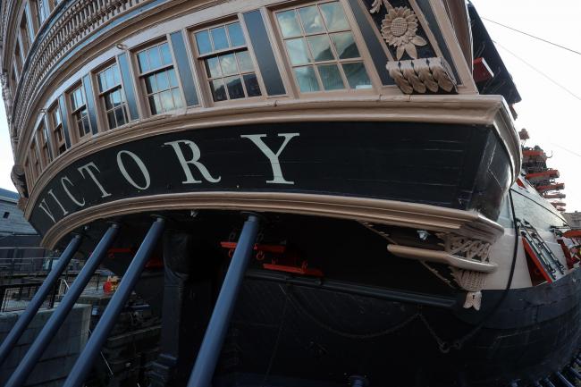HMS Victory biennial painting