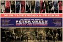Mick Fleetwood & Friends Celebrating the Music of Peter Green will be screened at Ventnor Arts Club and at Newport's Cineworld next month.