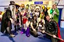 Fan TC cosplayers who helped promote event in carnivals through the year
