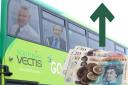 Isle of Wight councillors Karl Love and Phil Jordan have spoken of concern about bus price rises.