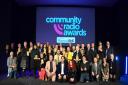 The community radio award winners, including Vectis Radio.