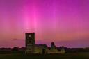 Jim Maclannan took this image of the Northern Lights over Knowlton Church in 2023 in Dorest.