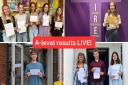 A Levels results day on the Isle of Wight LIVE
