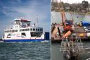 Wightlink's Fishbourne port works to force sailing cancellations this weekend