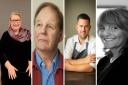 Rosemary Shrager, Michael Morpurgo, Robert Thompson and Caroline Davison are all appearing at the IW Literary Festival