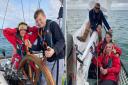 Cowes Enterprise College students on their voyage