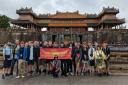 The IWEF group at the ancient Imperial City in Hue