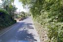 Church Road in Shanklin - the main route to Ventnor