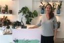 Laura Smith in her new shop on Shooters Hill in Cowes.
