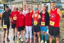 The Ryde Harriers runners who took part in the Gosport Half Marathon.