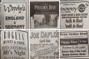 A series of adverts from the year 2000 in the Isle of Wight County Press