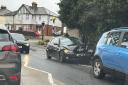 There was a collision on Staplers Road in Newport