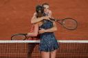 Aryna Sabalenka beat Paula Badosa in Paris (Christophe Ena/AP)