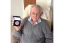 Don Hunt with his Diabetes UK John Macleod medal