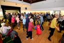 Newport - Wight Bells Morris Dancers 20th anniversary charity barn dance at the Riverside Centre..