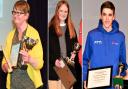 Some of the Isle of Wight Sports Awards winners (photos by Paul Blackley).