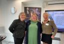 Rachael Randall, centre, with fellow Solent LEP board members - Paula Swain (left) and Alison Wilson (right).