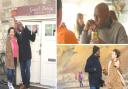 Ainsley Harriott and Grace Dent on the Isle of Wight. Photos courtesy of Blink Films Ltd.