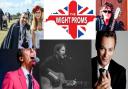 Julian Clary Wight Proms and Garlic Festival on the Isle of Wight this week