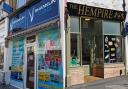 Shanklin Vapours and The Hempire on Regent Street in Shanklin