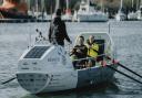 Three Islanders launch boat ahead of world's toughest rowing challenge