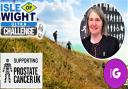 Prostate Cancer UK CEO Laura Kerby and her team, The Cheeserollers, will be taking on the Isle of Wight Ultra Challenge this weekend.