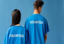 A stock image of volunteers.