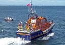 Bembridge RNLI all-weather lifeboat Alfred Albert Williams demonstrating at a previous event.