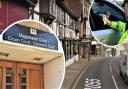 Kenneth Gilpin drank wine at the wheel and drove on Shanklin High Street at lunchtime while over three times the limit.