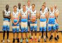 Team Isle of Wight's basketball team. They comprise manager Ian Broadsmith, Conor Wright, Harrison Fsher, Antoine Lemartine, Anthony Bryan, Mitch Andrews, Billy Taylor, Rafe Abrook, Isaac Kewerla, Jack England, Ross Toogood and Tristan Hall.