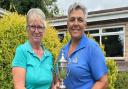 Judi Hume and Rose Green, winners of the Borough of Ryde Cup.
