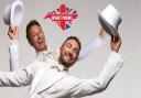 Ian Waite and VincentSimone are dancing on the Isle of Wight