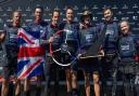 Sir Ben Ainslie and the crew of Emirates GBR.