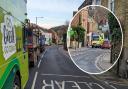 High Street crash outside popular pub blocks main route into Newport