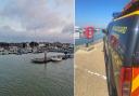 Vessel found beached on Ryde Sands was 'untied from Marina' says coastguard