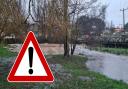 Flooding at Hunnyhill, Newport.