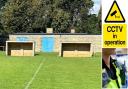 A burglary took place at Shanklin Football Club while a match was being played there.