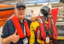 Geoff Brown, education volunteer at the RNLI Inshore Lifeboat Centre