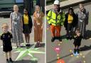 Gurnard Primary School students are learning about road safety as part of an innovative playground project.